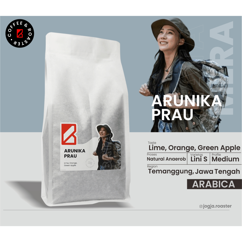 

Biji Kopi Arabika "Arunika Prau" 1000 gram/ 1kg | Roast Bean, Grind Bean