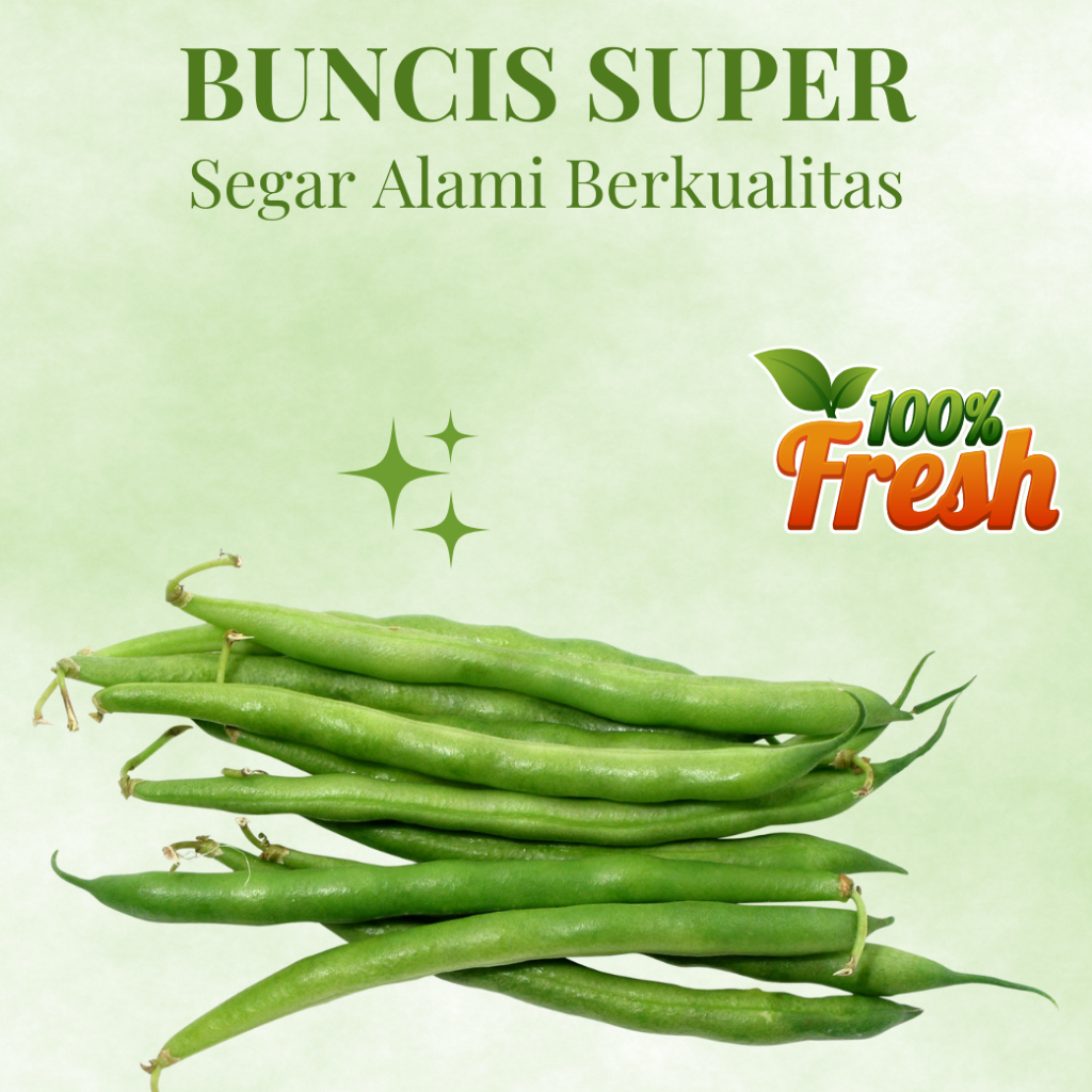 

Buncis Segar - Renyah dan Nutrisi untuk Hidangan Sehat