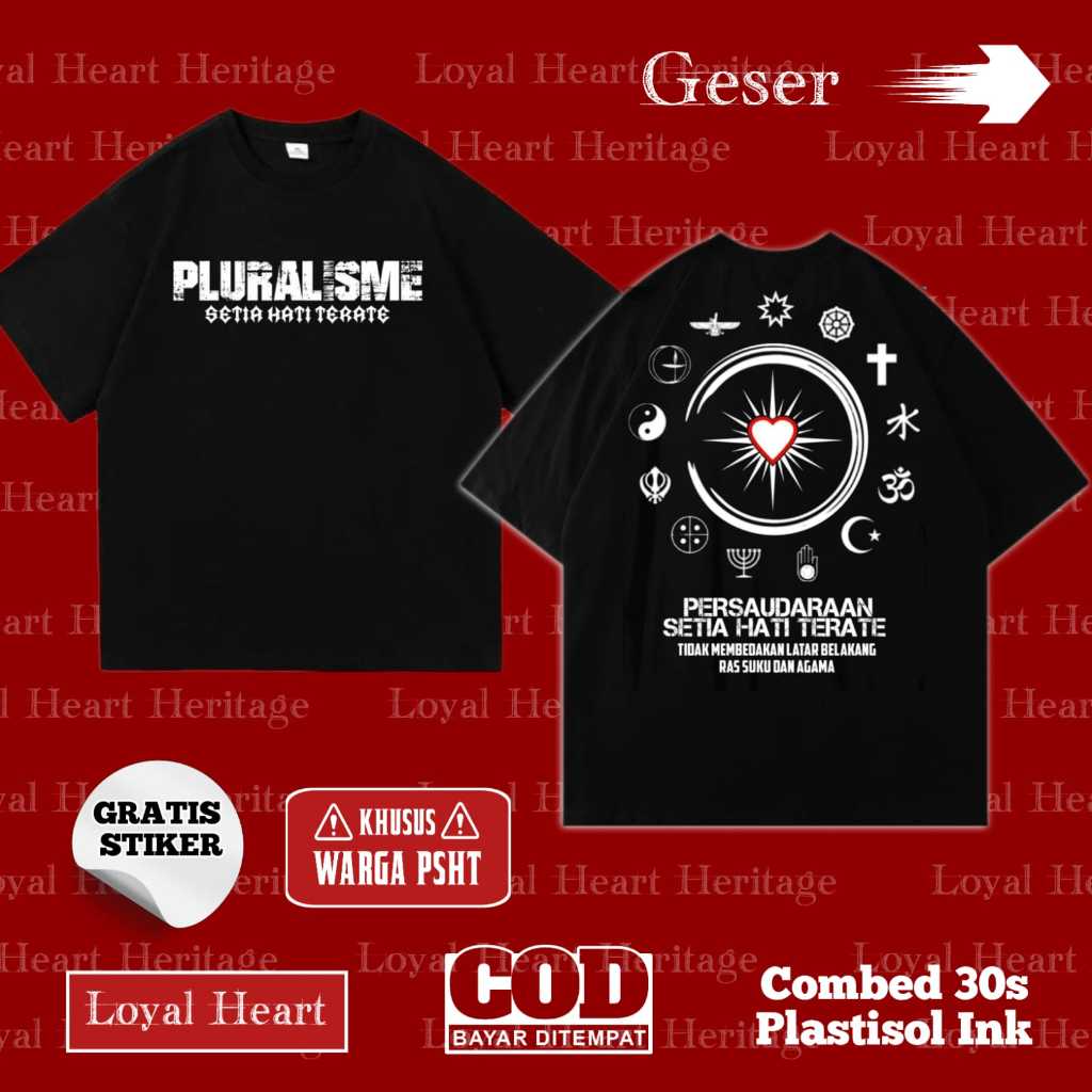 kaos psht pluralisme - kaos psht - kaos psht keren terbaru