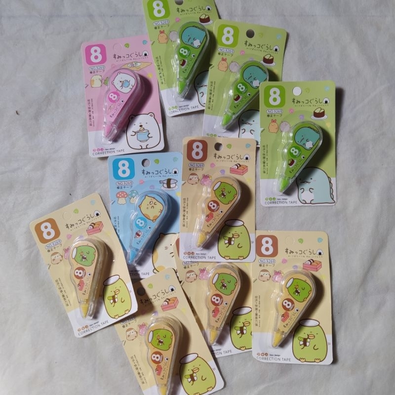 

Tipe X Roll Correction Tape Penghapus Pena Karakter Lucu