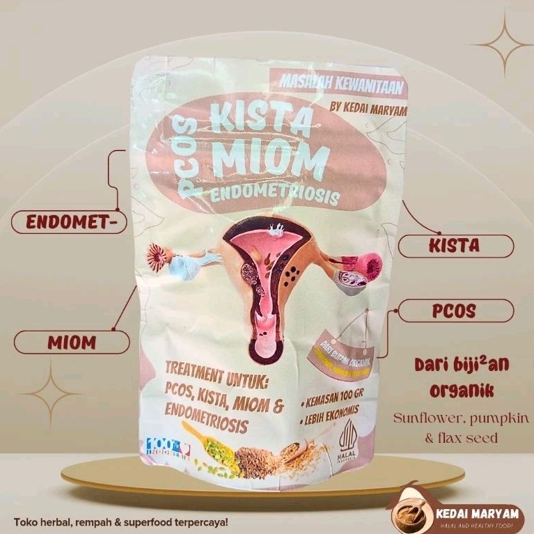 

Kista Miom Pcos Endometriosis Paket Bijian Sehat