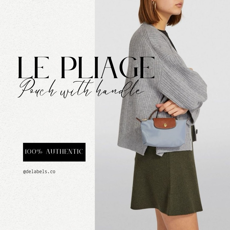 LONGCHAMP LE PLIAGE- POUCH BAG ORIGINAL COLLECTION