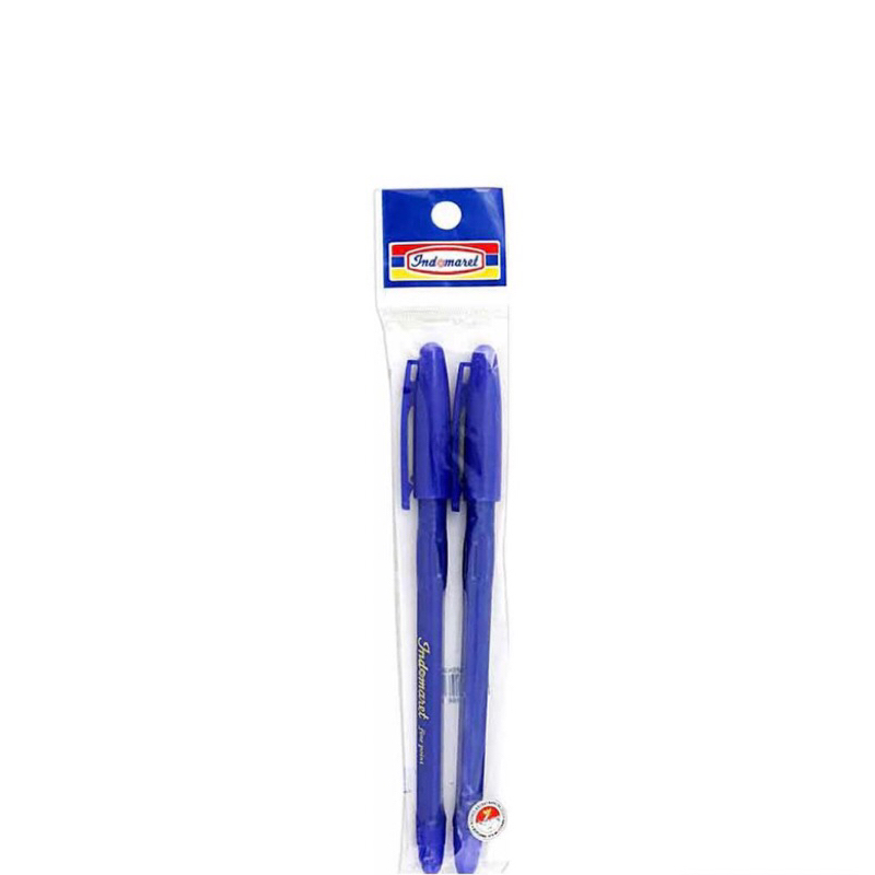 

Pena biru 2s / Hitam 3s Indomaret alfamart pulpen