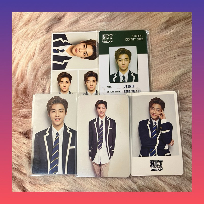 PC photocard JAEMIN NCT DREAM BACK TO SCHOOL 2019 B2S 19 BTS ID CARD PHOTO POLAROID 11st