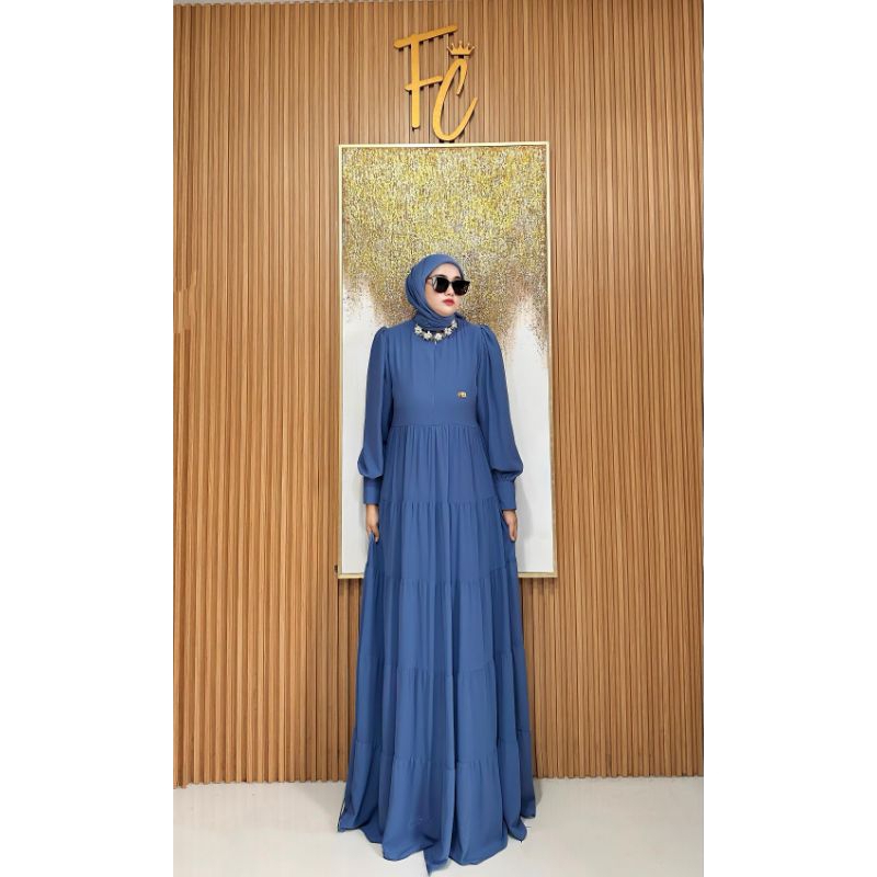 Gamis Syari Set Hijab Ori