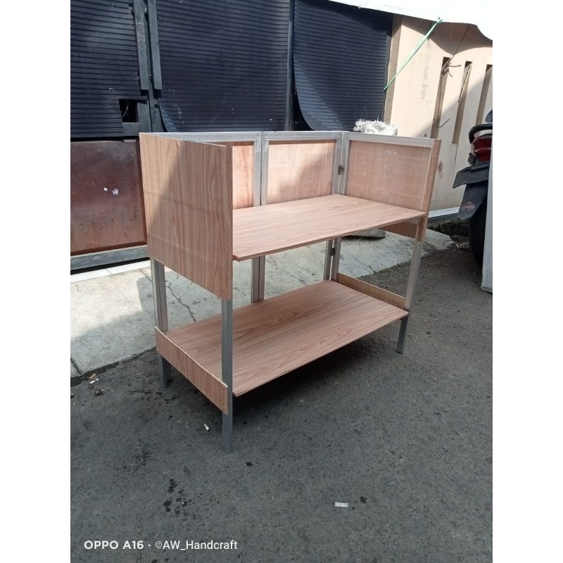 meja lipat-meja kompor-tempat kompor-untuk jualan-cocok di semua tempat