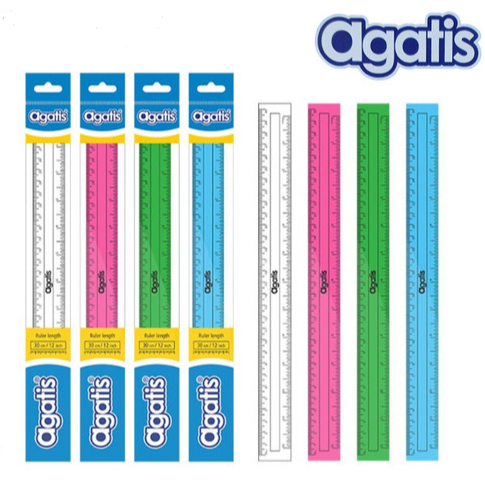 

Agatis ECO Penggaris Ruler 30CM Transparant (Pcs)