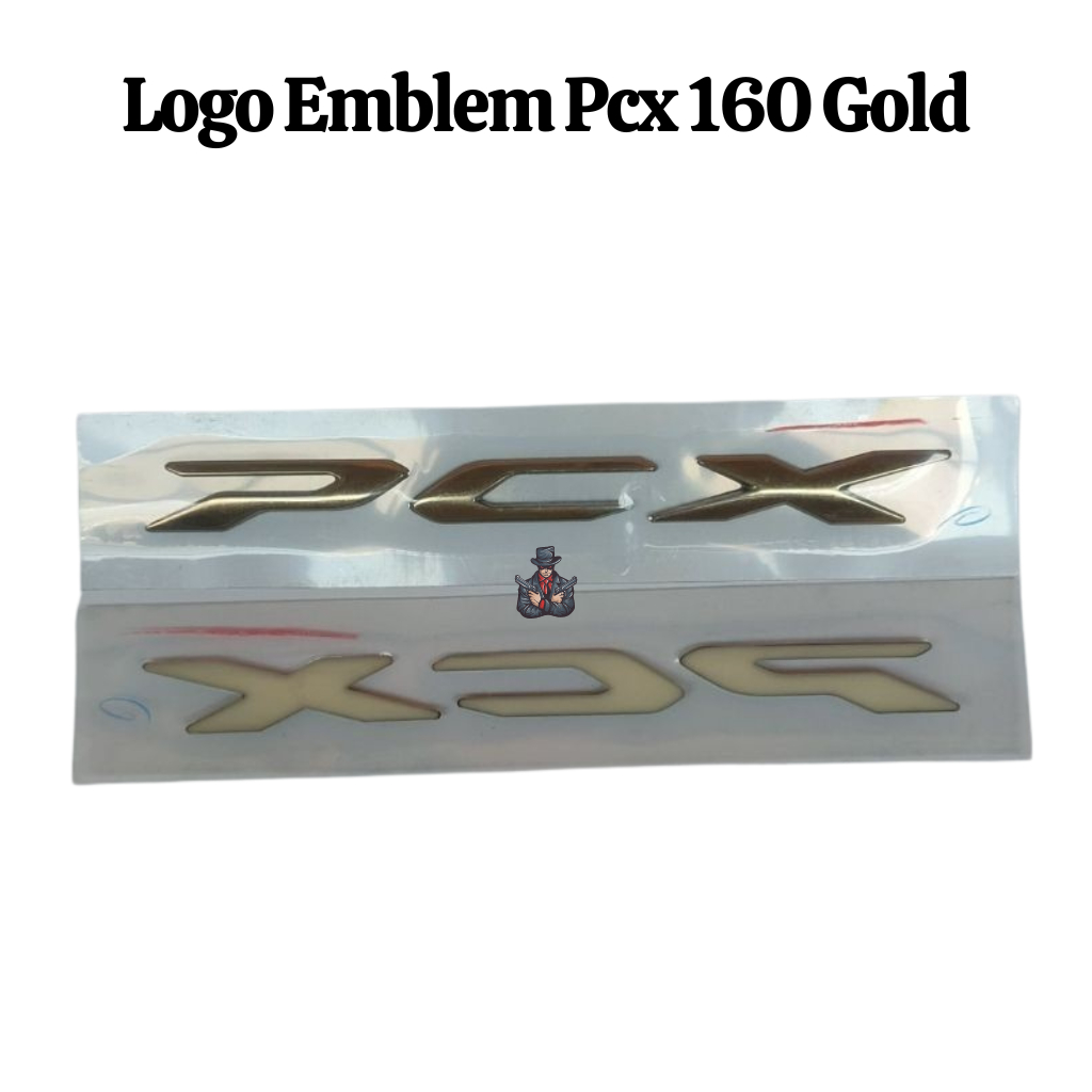 Logo emblem pcx 160 gold emblem body pcx 160 k1z