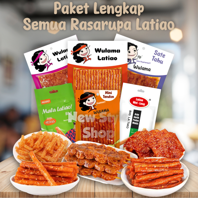 

[ HALAL ] Paket Lengkap Semua Rasarupa Latiao / Paket Semua Jenis Latiao