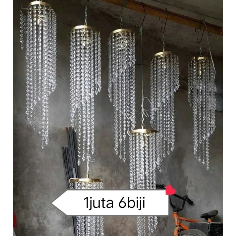 lampu hias dekorasi pelaminan