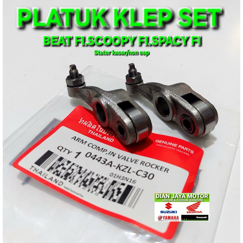 Thailand Platuk klep KZL Beat fi scoopy fi spacy fi stater kasar Roker arem platuk klep set spatu kl
