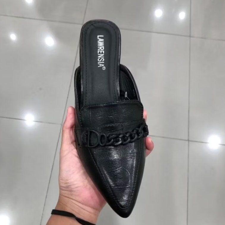 [Lawrensia] Slop Heels Bustong Wanita Matahari.depsstore