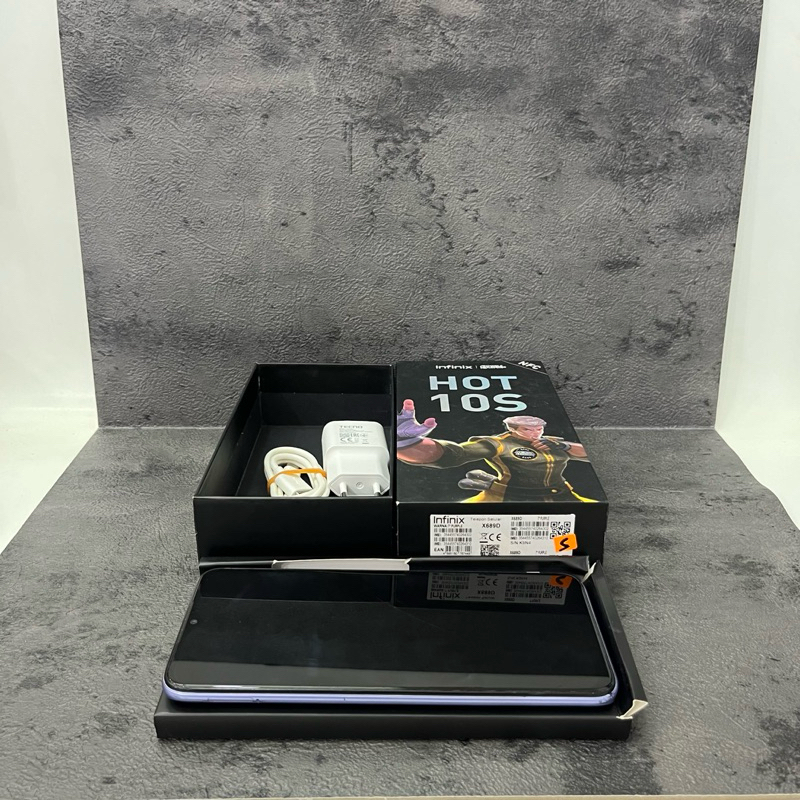 Infinix Hot 10s 4/128gb Fullset Second Garansi Resmi
