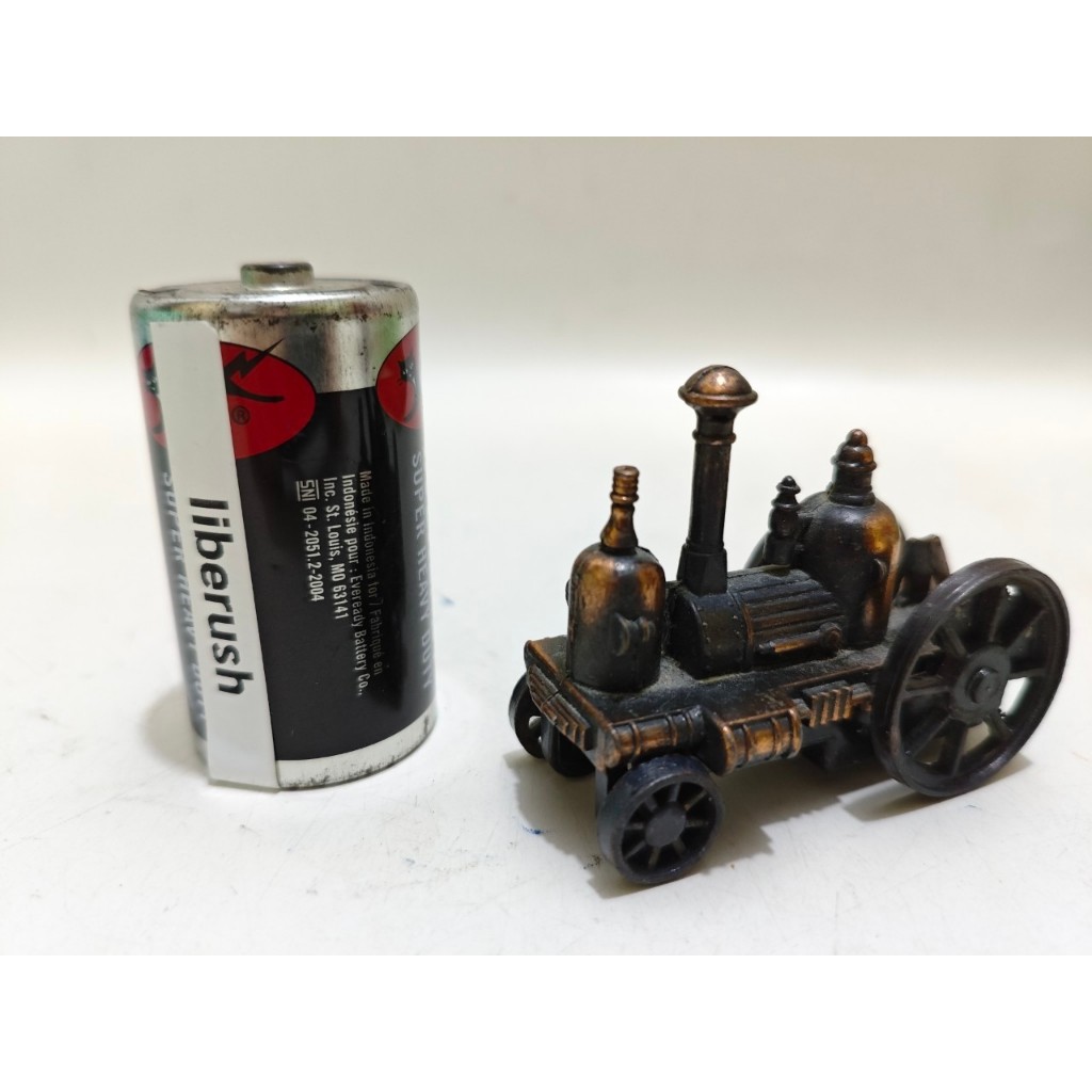 

vintage diecast 1970 hodge steamer engine pencil sharpener rautan pensil