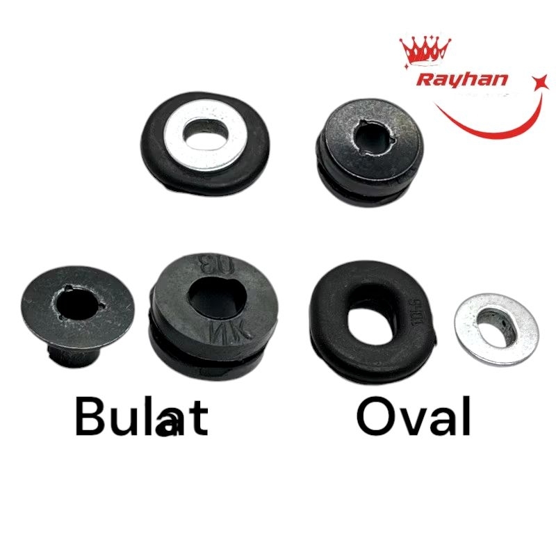 KARET BODY RING OVAL BULAT RUBBER 1 SET KARET DAN RING BOS