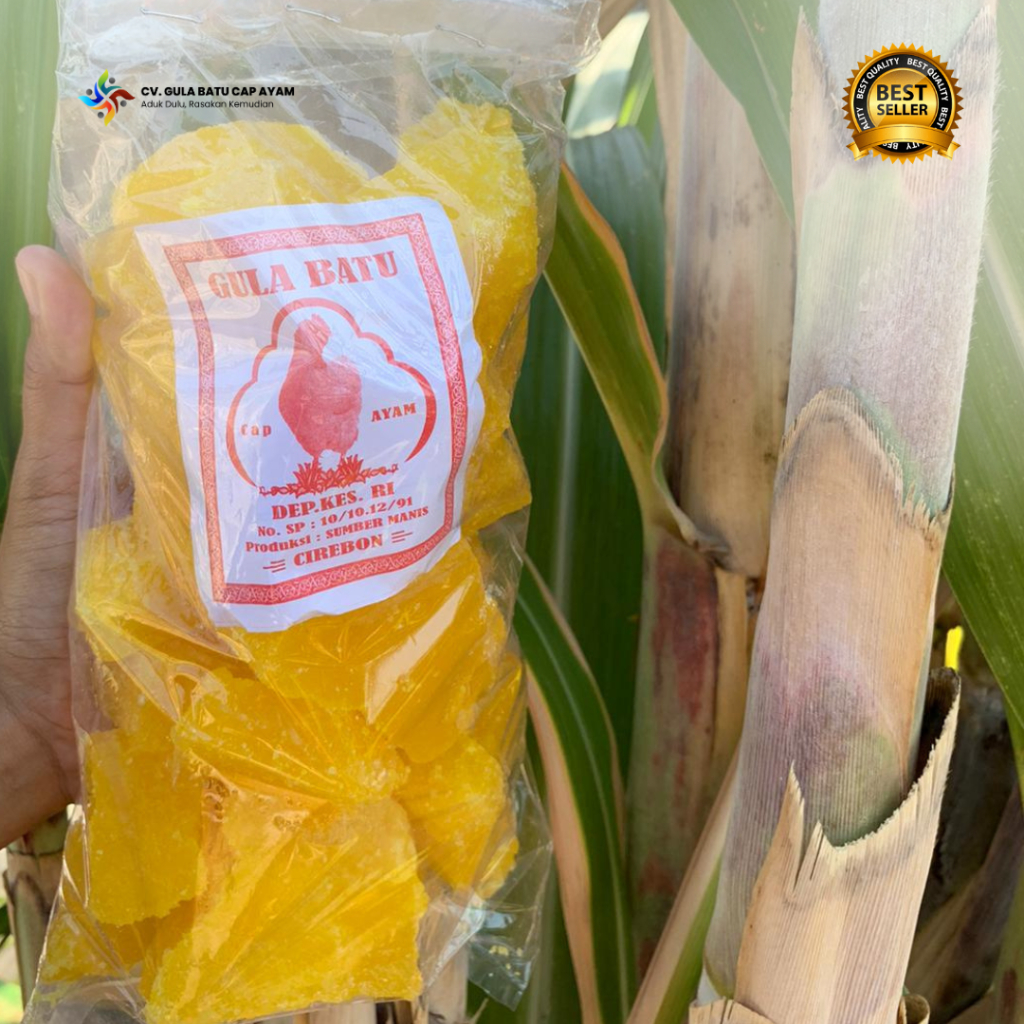 

Gula Batu Cap Ayam Khas Cirebon Kemasan 1 Kg | Termurah dan Manis Juara