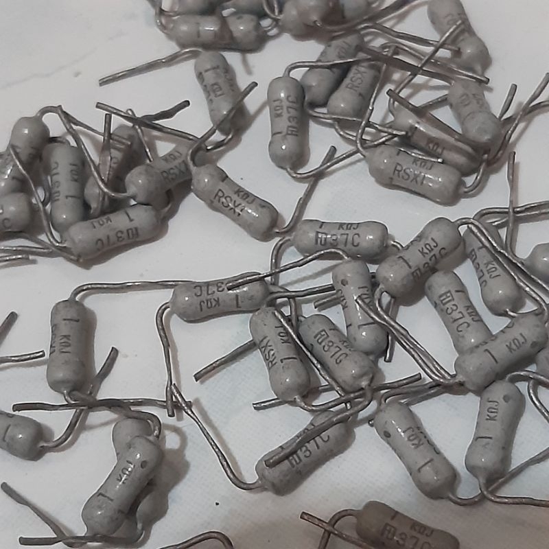resistor 1K 1 watt japan abu abu