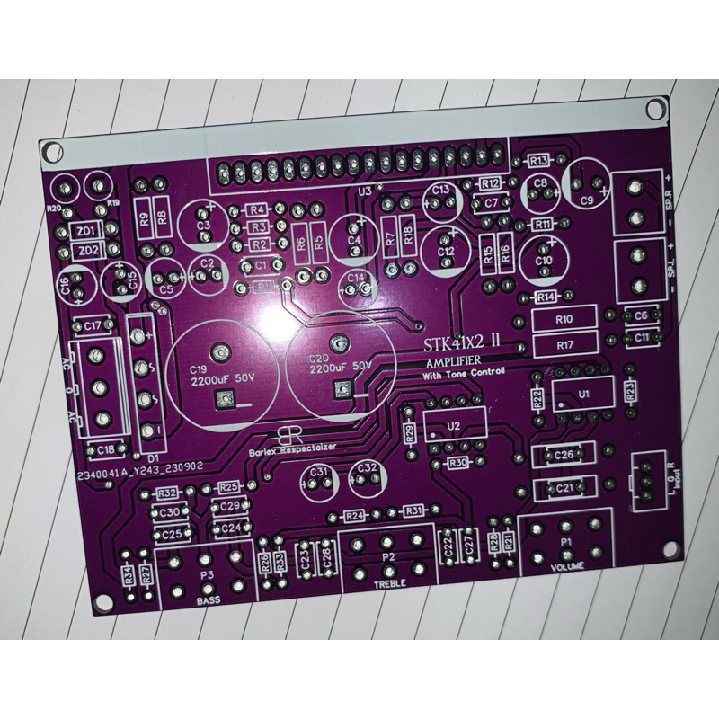 PCB ampli STK4122 STK4132 STK4152 STK4192 - Ungu