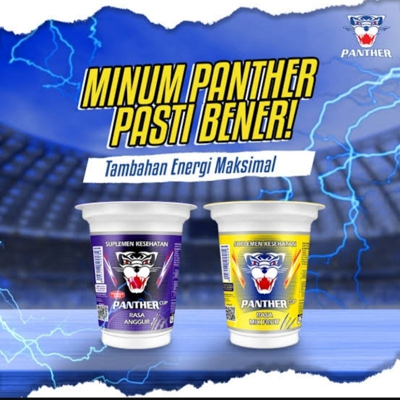 

Minuman panther cup | Suplemen makanan 175 Ml