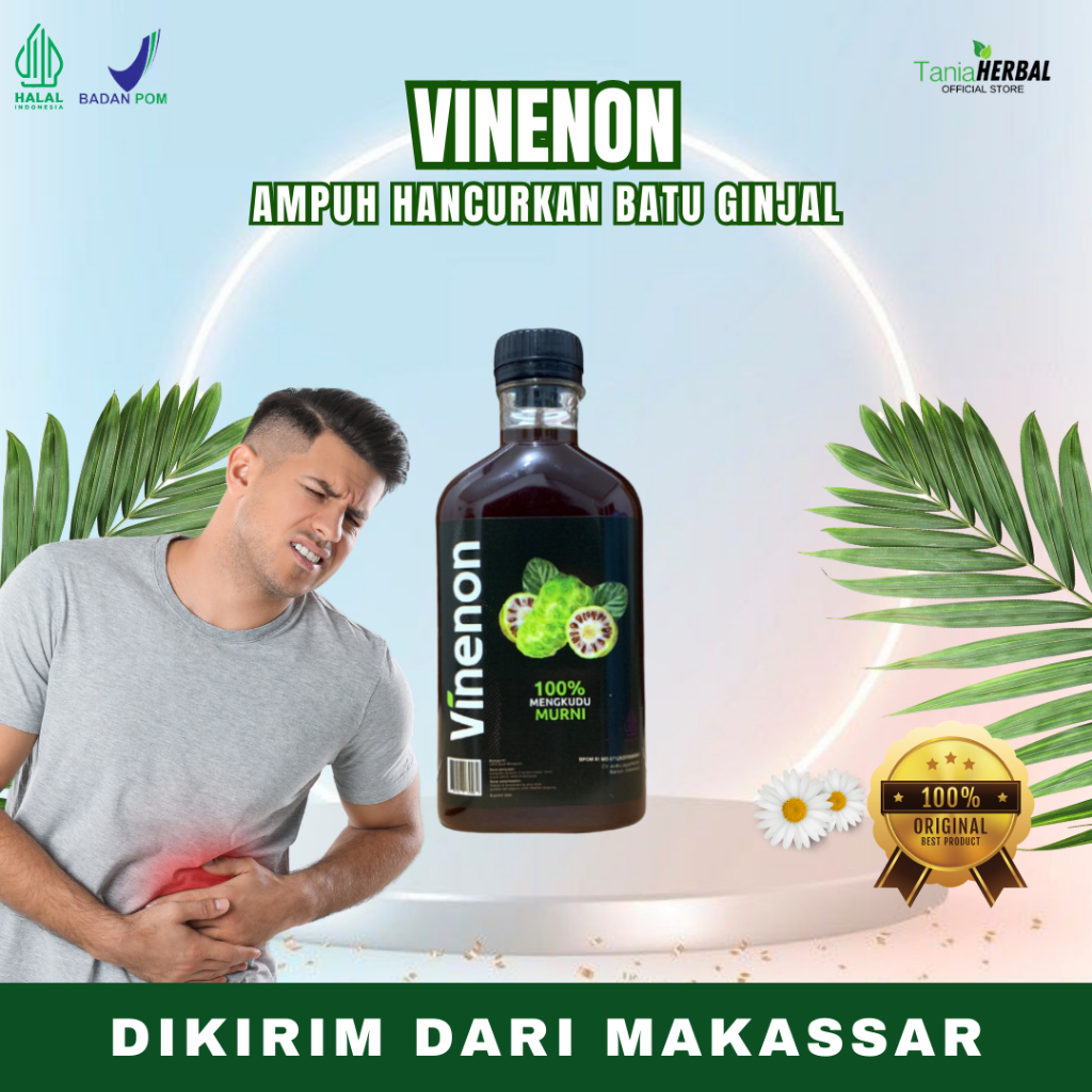 

VINENON - Cuka Mengkudu Asli 100% Alami Ampuh Menghancurkan Batu Ginjal Mencegah Sel Kanker & Melancar Purin Dikirim Dari Makassar