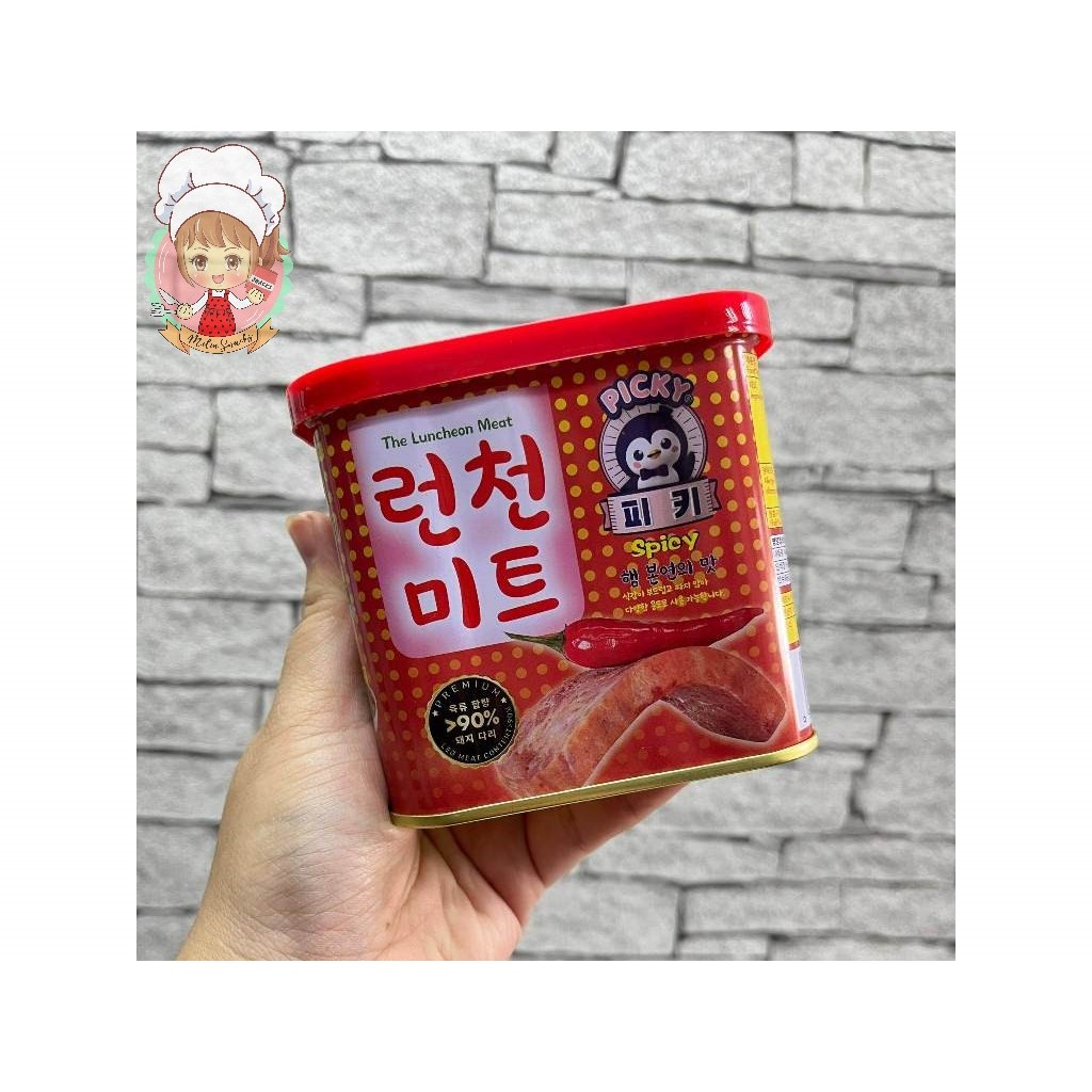 

[ READY STOCK ] Korean Picky Luncheon Meat spicy daging kaleng pedas 340g