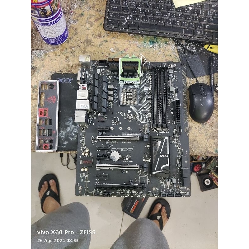 mainboard gaming MSI z170 ddr4 socket 1151