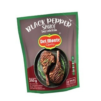 

Delmonte saus lada hitam 200gr / blackpaper sauce pouch