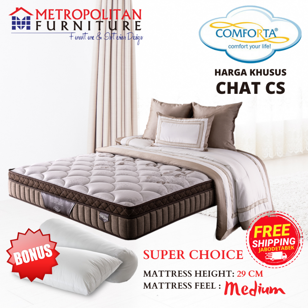 Kasur SpringBed Comforta Super Choice / Spring bed matras