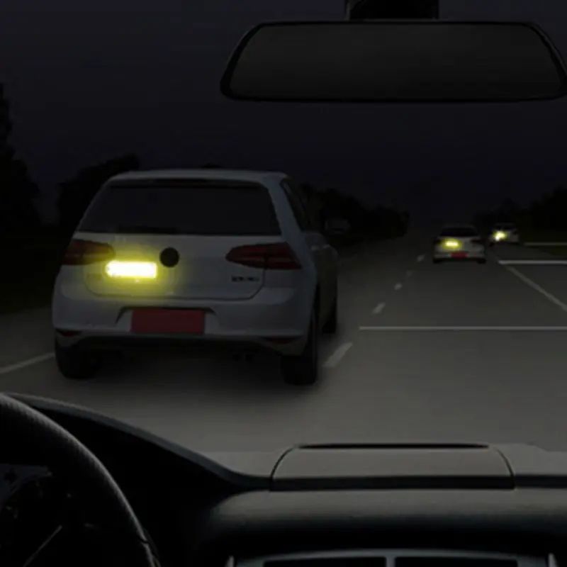 OneKlik - 100pcs 5cm*45m100pcs Sticker 3m Reflektor Reflektor Stiker Sticker Reflektor Pemantul