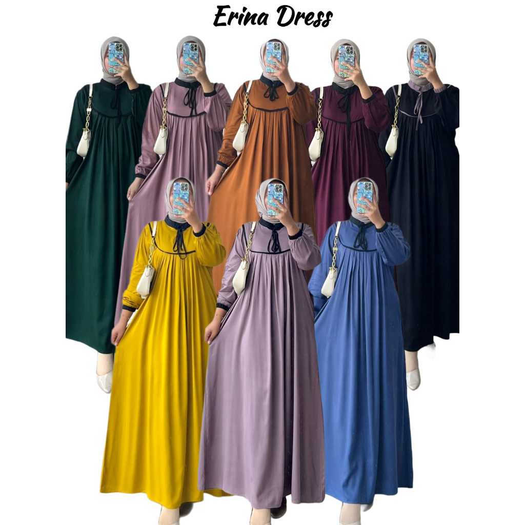 ERINA DRESS RAYON TWILL // DRESS RAYON TWILL POLOS