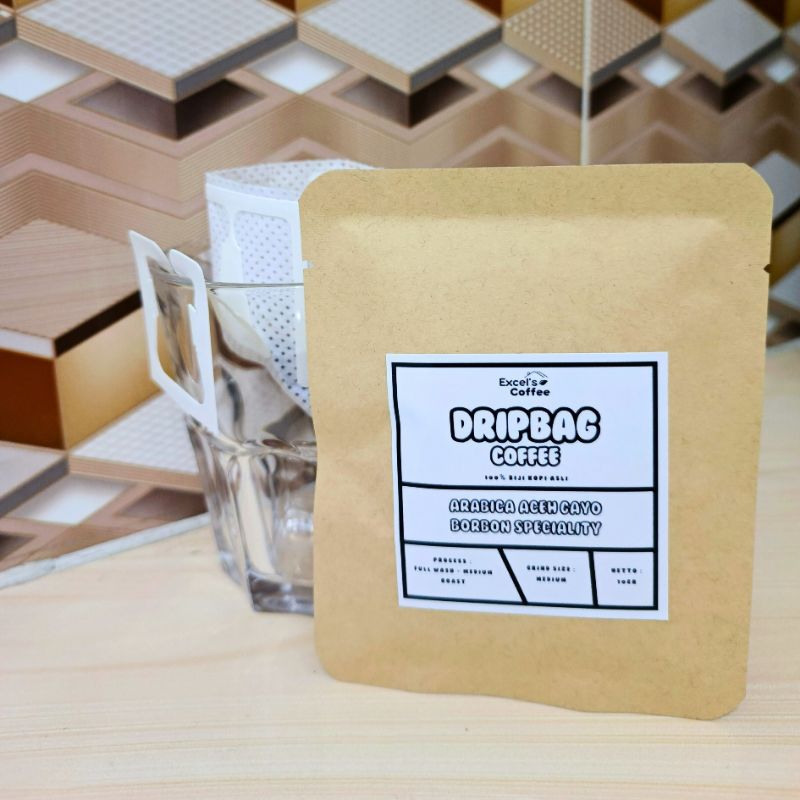 

Drip Bag Coffee 10Gr - Arabica Gayo Borbon Speciality