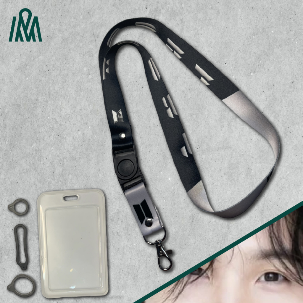 

Lanyard BTS PROOF Album Kpop Merchandise Tali ID Card (unofficial)
