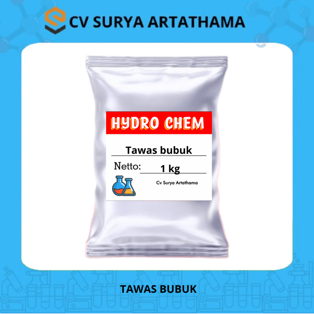 Aluminium Sulfate - Tawas Bubuk Penghilang Bau Kaki, Ketiak, dan Penjernih Air / Tawas Powder