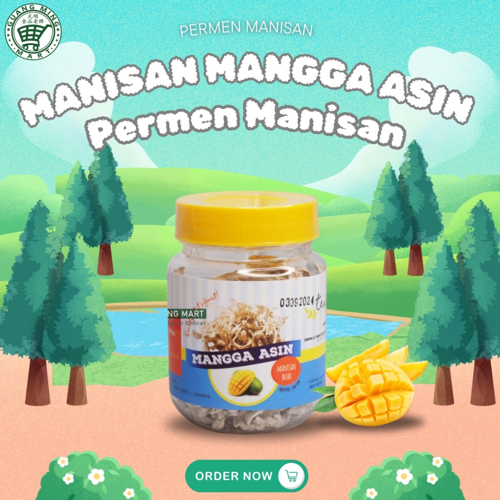 

MANISAN MANGGA ASIN / PERMEN MANGGA ASIN 80GR