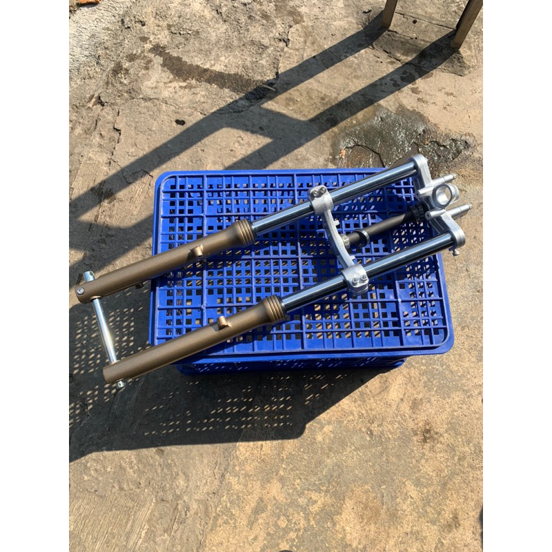 skok shock depan ninja gorilla pnp cb gl 100 pro mp megapro tiger