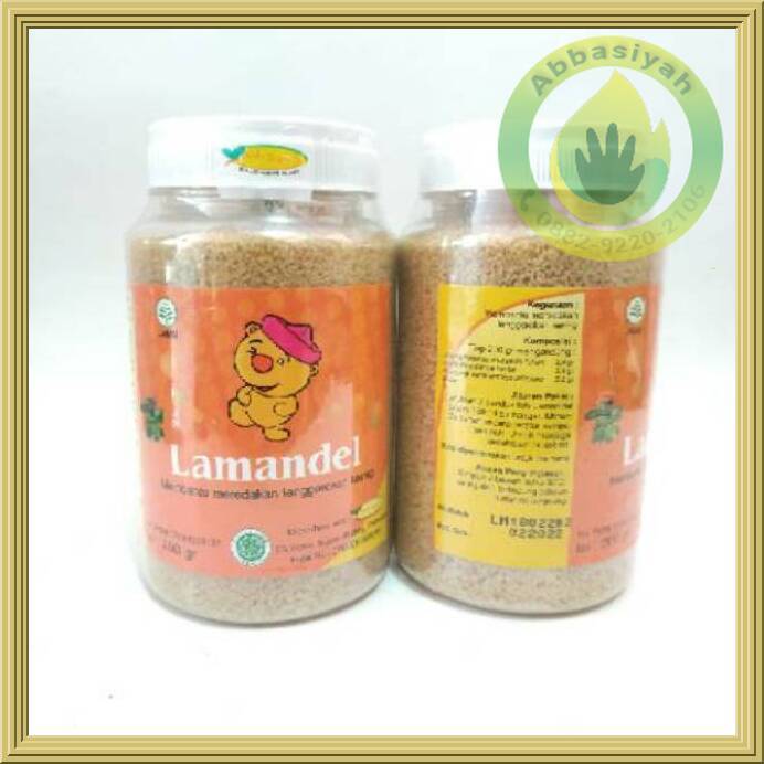 

Lamandel Botol isi 200gr | Obat Herbal Seduh Atasi Amandel