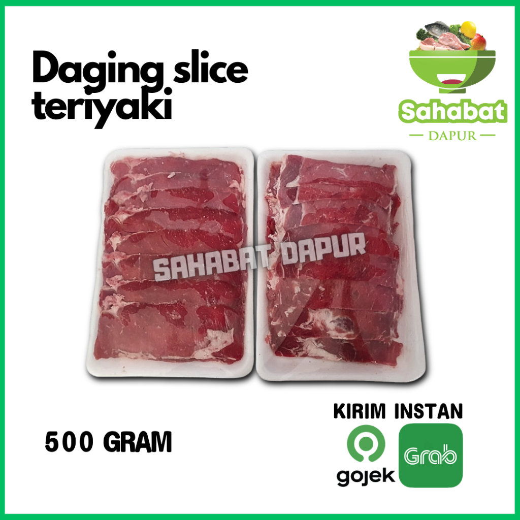 

Slice Teriyaki 500 Gram - Sahabat Dapur