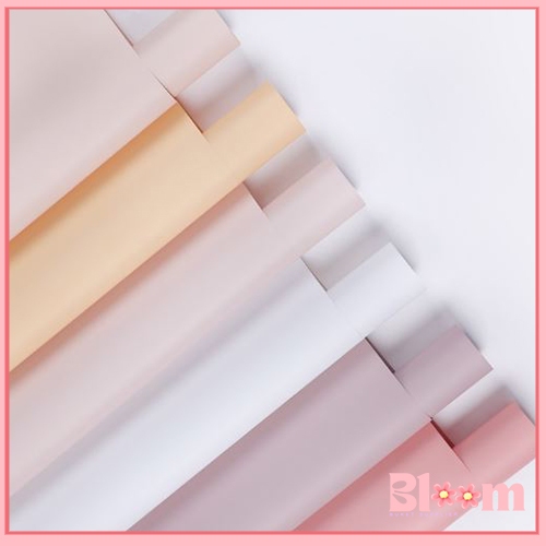 

20 Lembar Full Color Polos Cellophane Wrapping Paper Kertas Bunga Kb6120