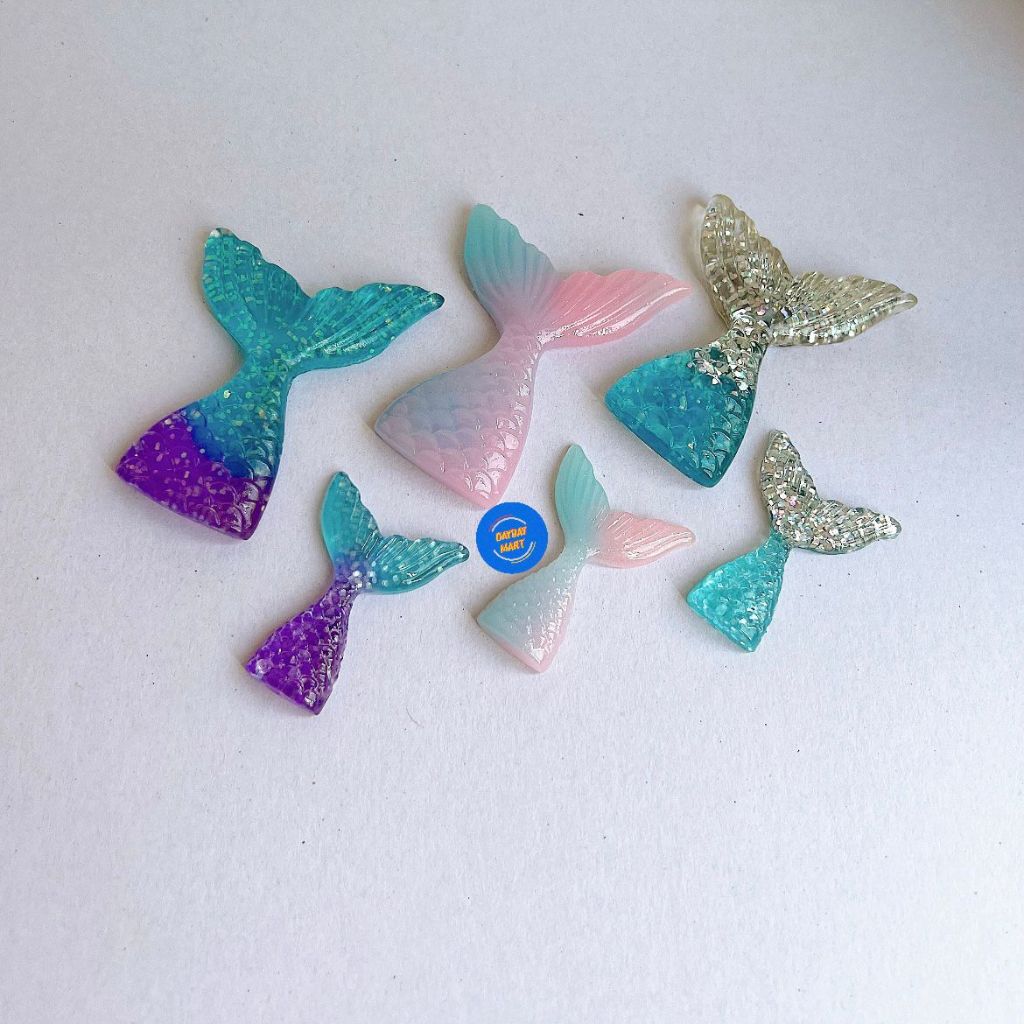 Topper Kue Ekor Duyung Mermaid / Topper Cake Ekor Duyung Mermaid / Topper Kue / Topper Cake