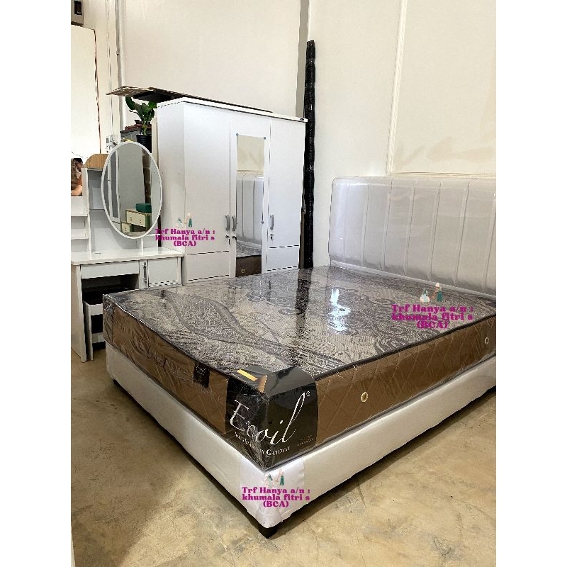 Megajaya Paket Kamar Ansel Kasur,Lemari,Meja Rias