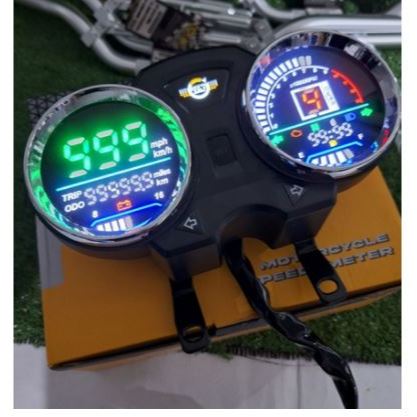 Variasi Motor Custom Spidometer Speedometer LED Digital Rx King 2Tak