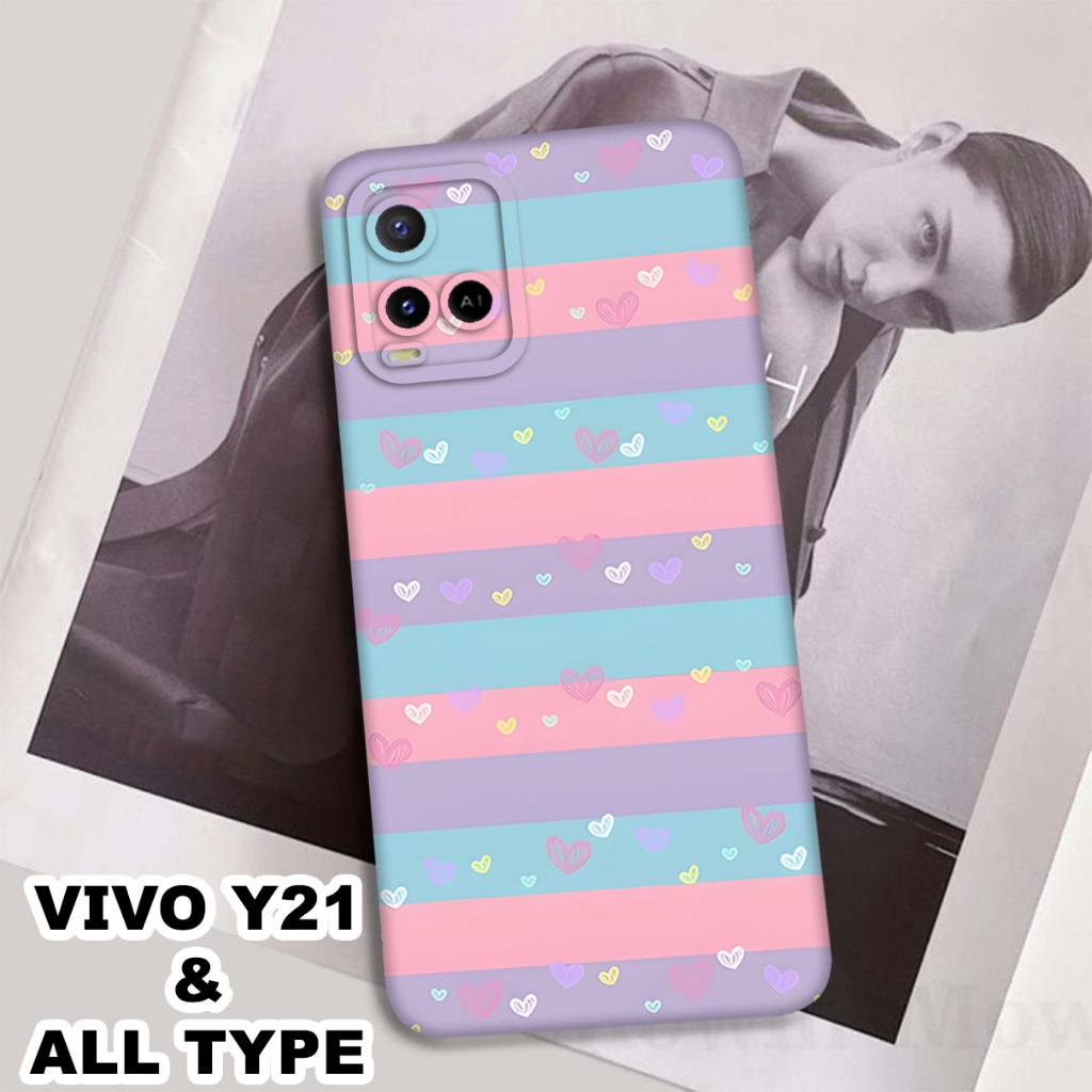 (GC21) Softcase karet Hp VIVO Y21/Y21A/Y21S/Y21T/Y33S | Case Lucu | Case VIVO Y21/Y21A/Y21S Y21T/Y33