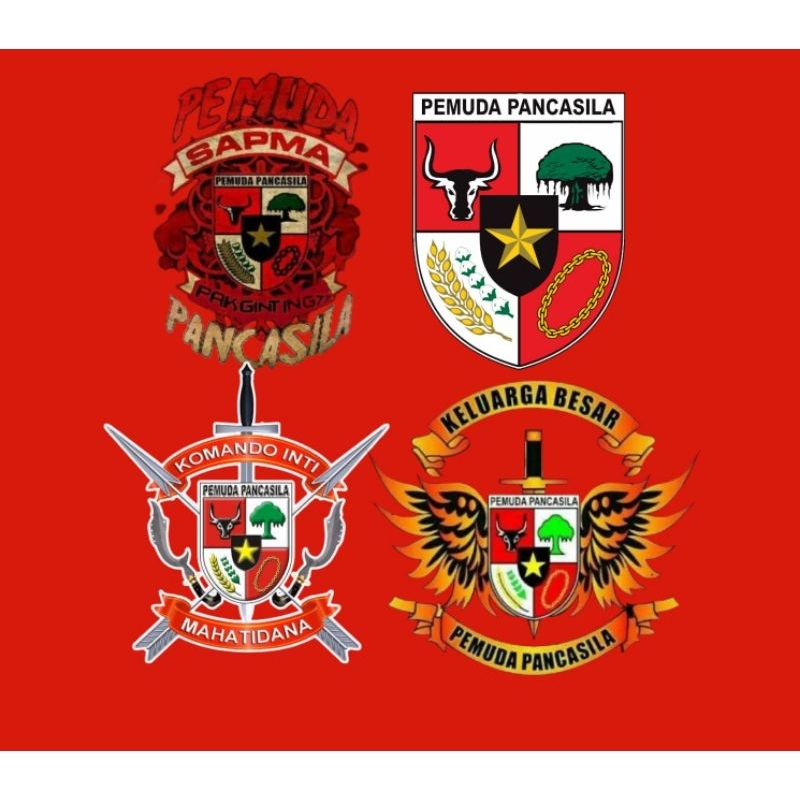 

stiker Pemuda Pancasila/stiker PP/stiker ormas/stiker anti air/bahan berkualitas/perekat kuat dan tahan lama