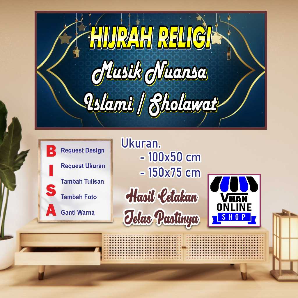 Custom Banner Spanduk MMT Group Musik Bagus Keren