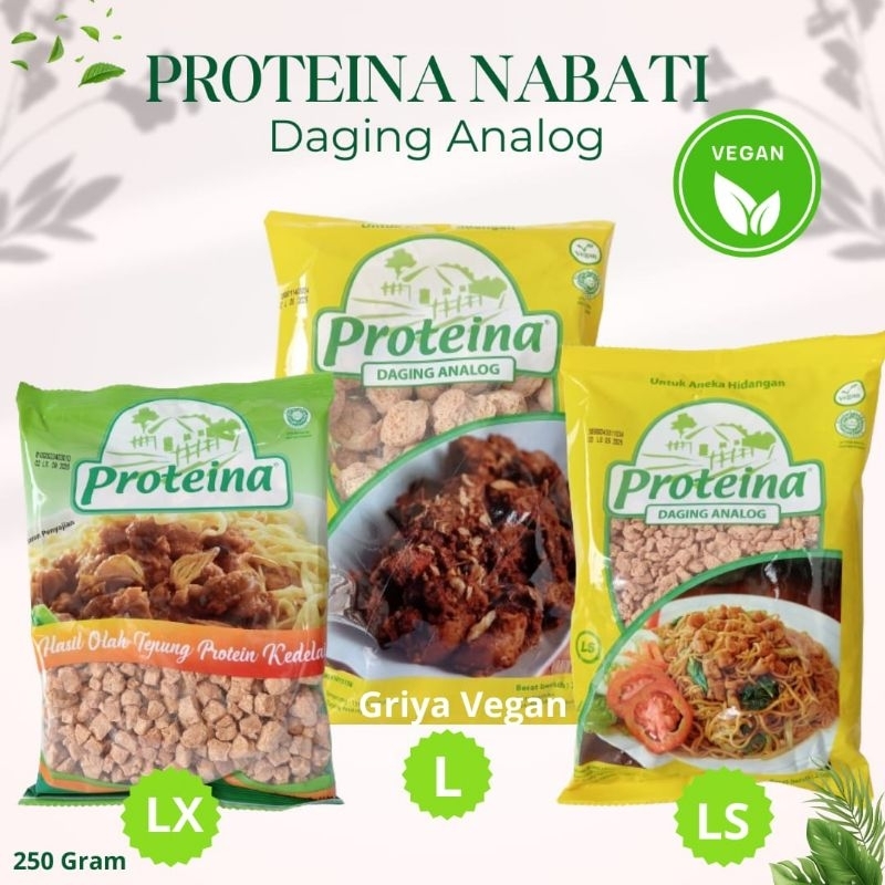 

Proteina Nabati / Daging Analog 250 Gram Vegan