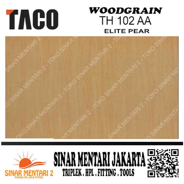 TACO HPL TH 102 AA ELITE PEAR