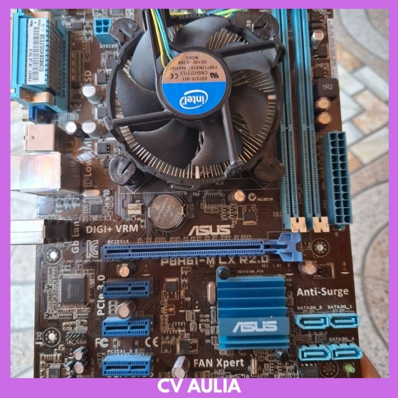 Motherboard Asus H61 P8H61-M LX R2.0 & Processor Intel i7 3770 3,90 GHz