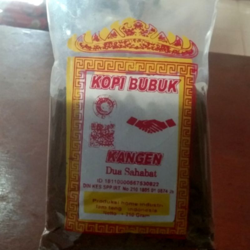 

Kopi Kangen Robusta Asli Lampung 200 gr