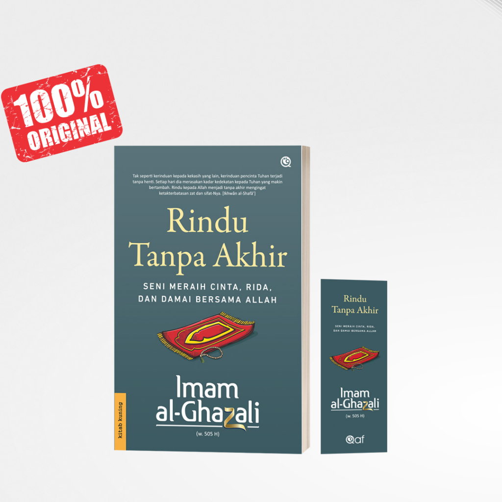 Buku Rindu Tanpa Akhir Imam al-Ghazali