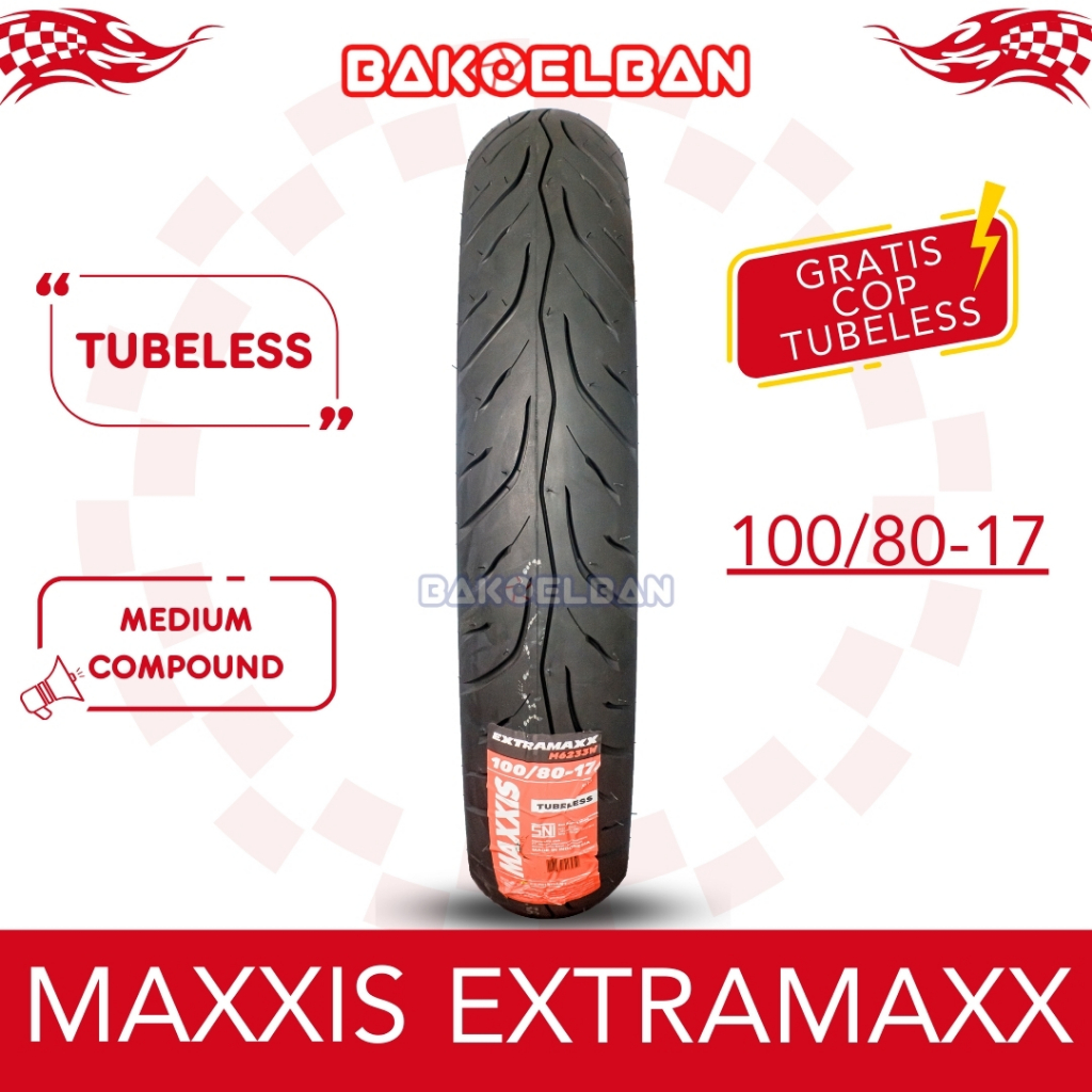 BAN MOTOR MAXXIS EXTRAMAXX 100/80-17